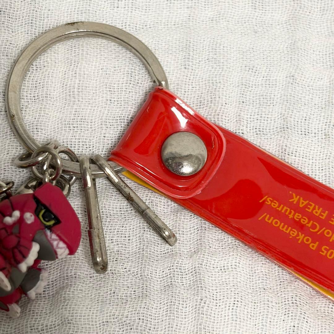 2005年 ポケモンセンター限定 グラードンフィギュアキーホルダー 超激レア