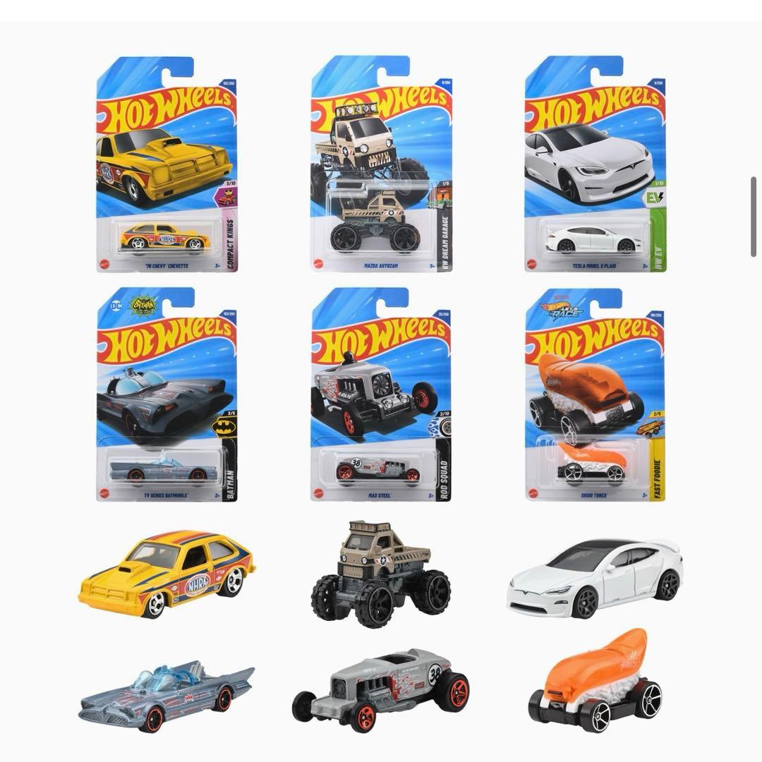 新品未開封　ホットウィール　ベーシックカー Eアソート 乗り物おもちゃ ミニカー