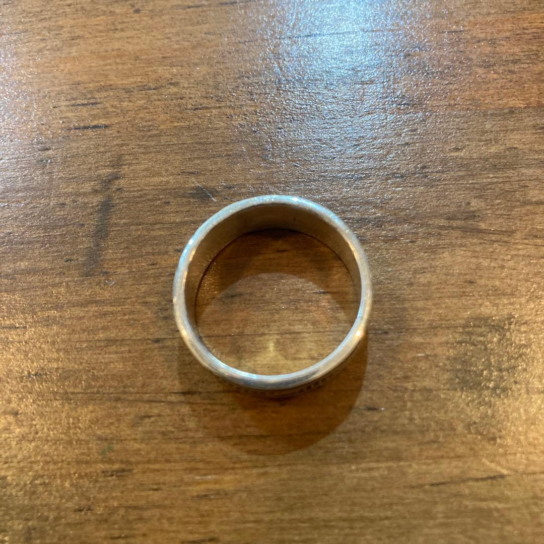 ブルースモーガン(Bruce Morgan)作 シルバー リング 幅0.7cm