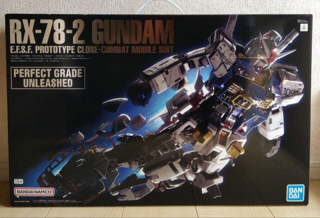 未組立　PG　UNLEASHED　1/60　RX-78-2　ガンダム　プラモデル