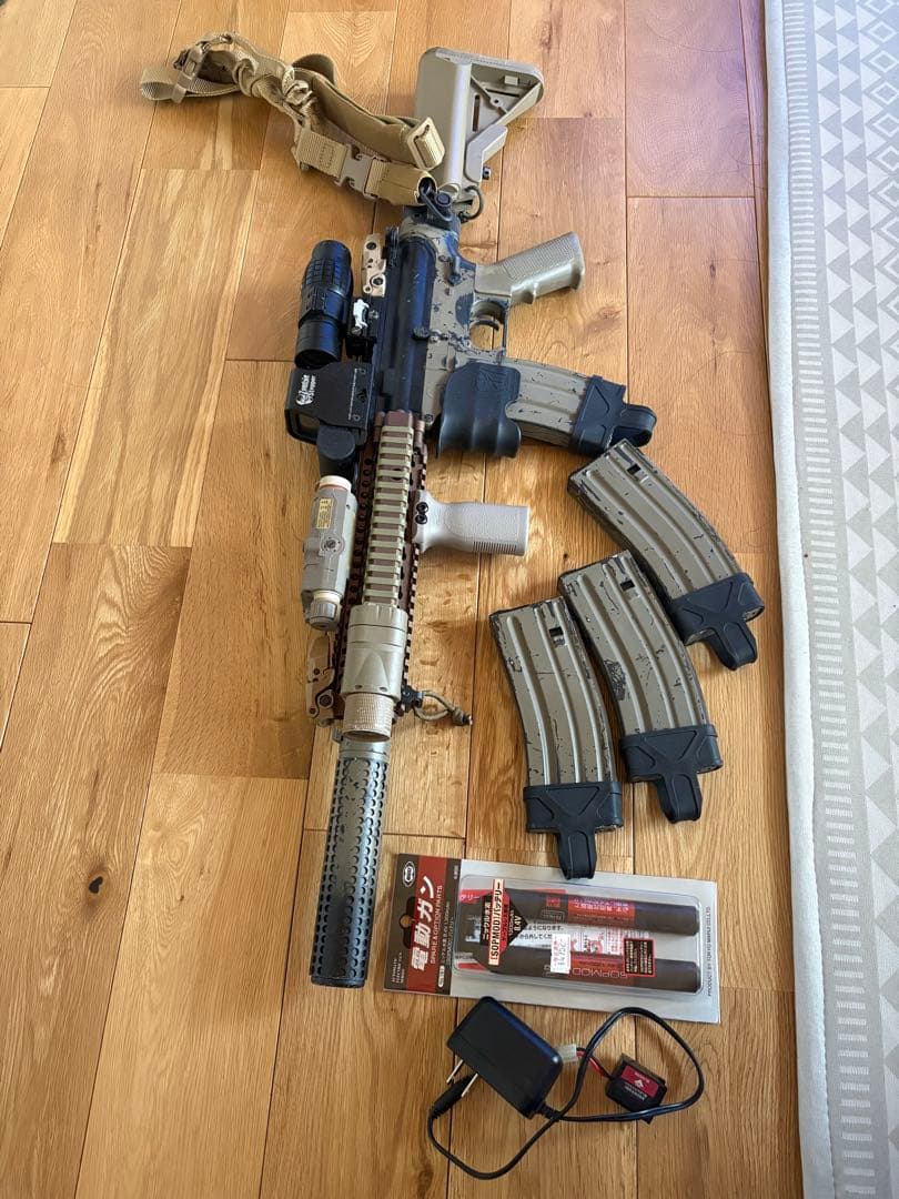 次世代M4 CQB-R mk18カスタム 部品取り