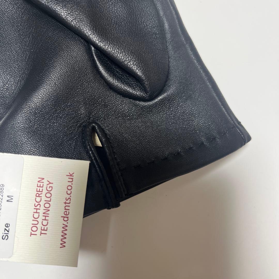 美品⭐️DENTS スマートフォンタッチ対応　ブラック手袋　デンツ手袋