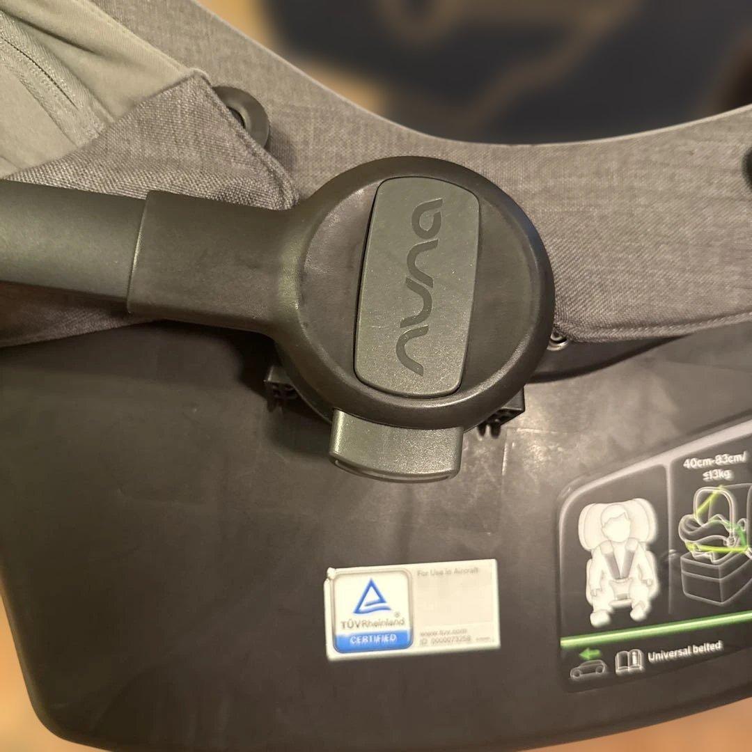 nuna ベビーシート pipa next n グラナイト