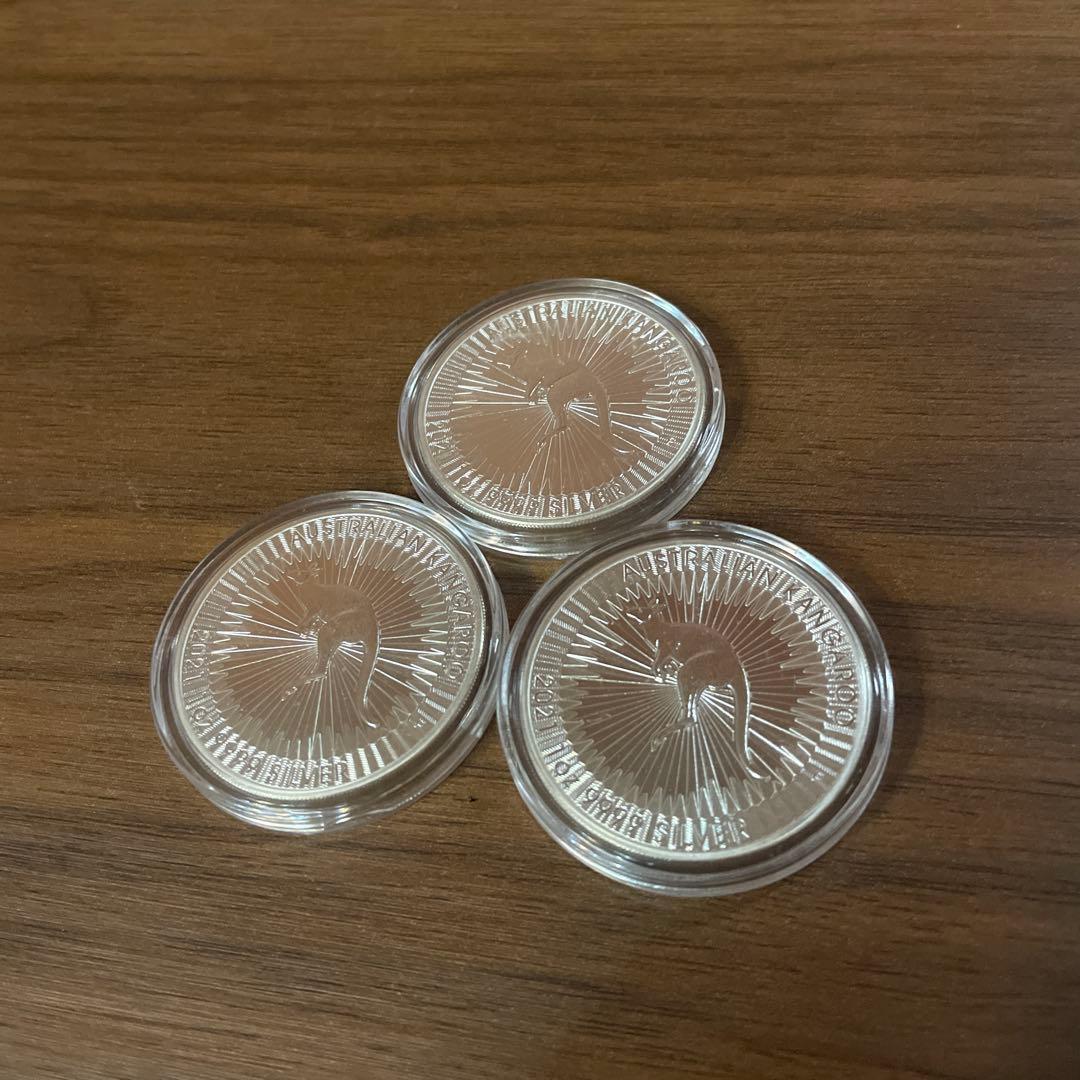 オーストラリア・パース造幣局が製造したカンガルー銀貨