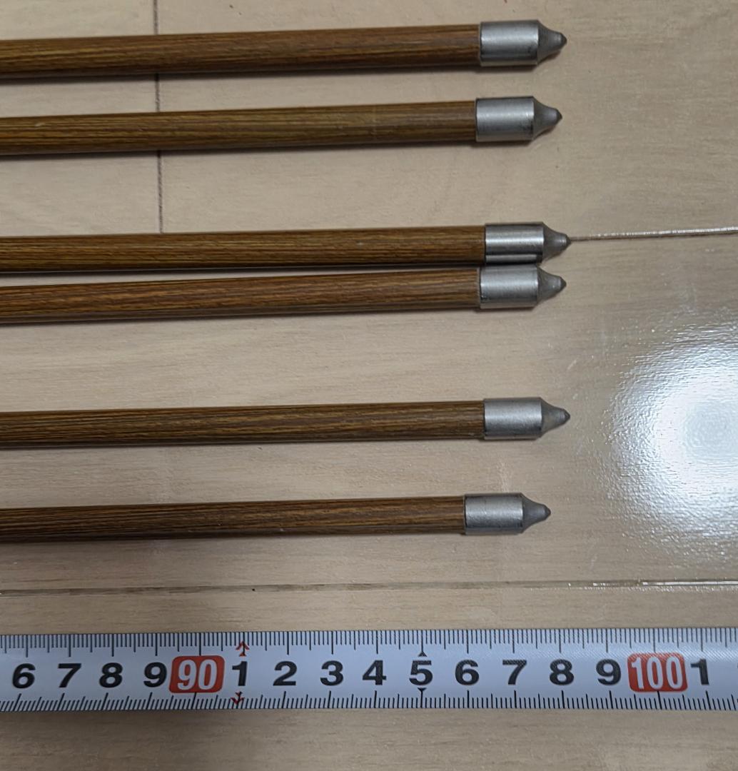 EASTON CARBON 8023 6本組 98㎝ おまけあり