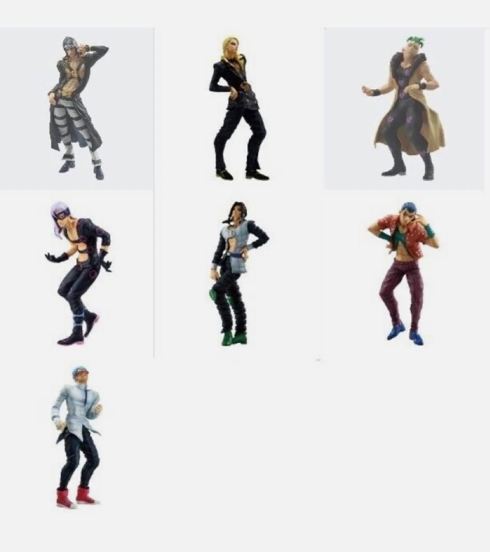 1番くじ ジョジョ 黄金の風 暗殺者チーム コンプリートセット ポップ付き