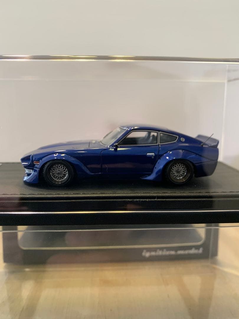イグニッションモデル　1/43 Z S30 スターロード　メタリックブルー