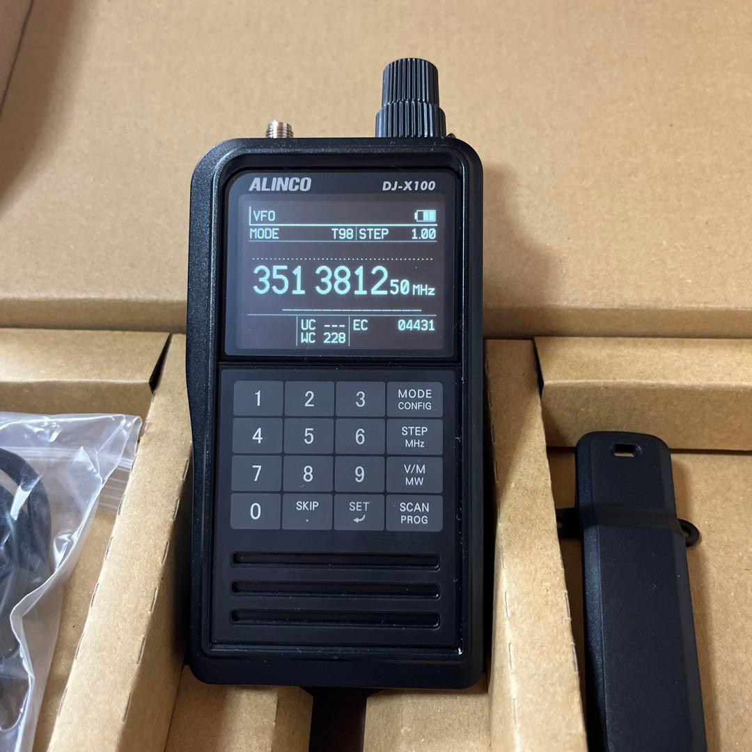 ALINCO DJ-X100 受信機 受信拡張済み