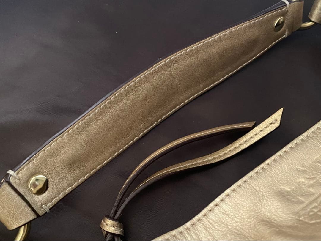 【未使用】COACH シグネチャー ソーホー ワンショルダーバッグ ゴールド