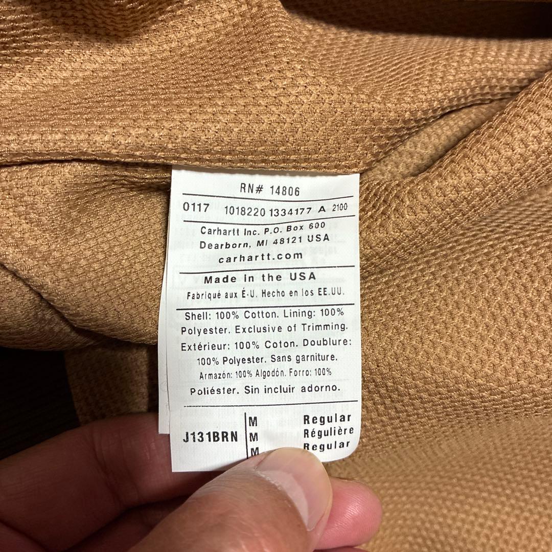 Carhartt フード付きジャケット M アメリカサイズなので大きめです。