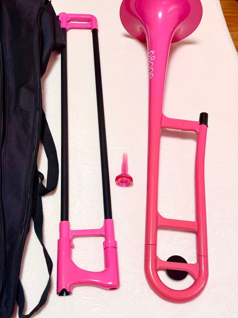 【ケース付き】pBone プラスチック製 トロンボーン pInstruments