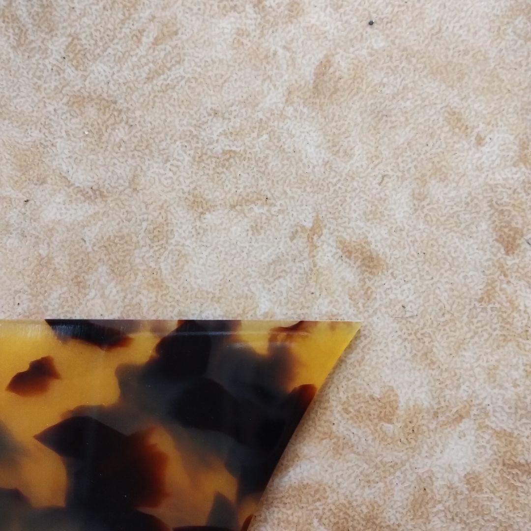 三味線バチ 鼈甲調ネオ甲　津軽三味線用