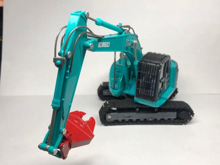 KOBELCO ショベルカー　コベルコ　ミニカー カスタム