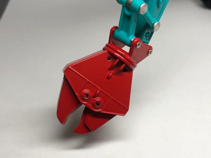 KOBELCO ショベルカー　コベルコ　ミニカー カスタム