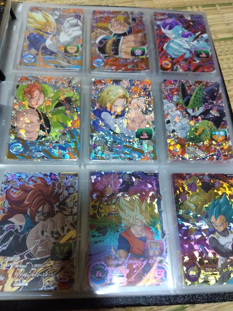 ドラゴンボールヒーローズ　366枚セット+ダブりカード52枚　引退品