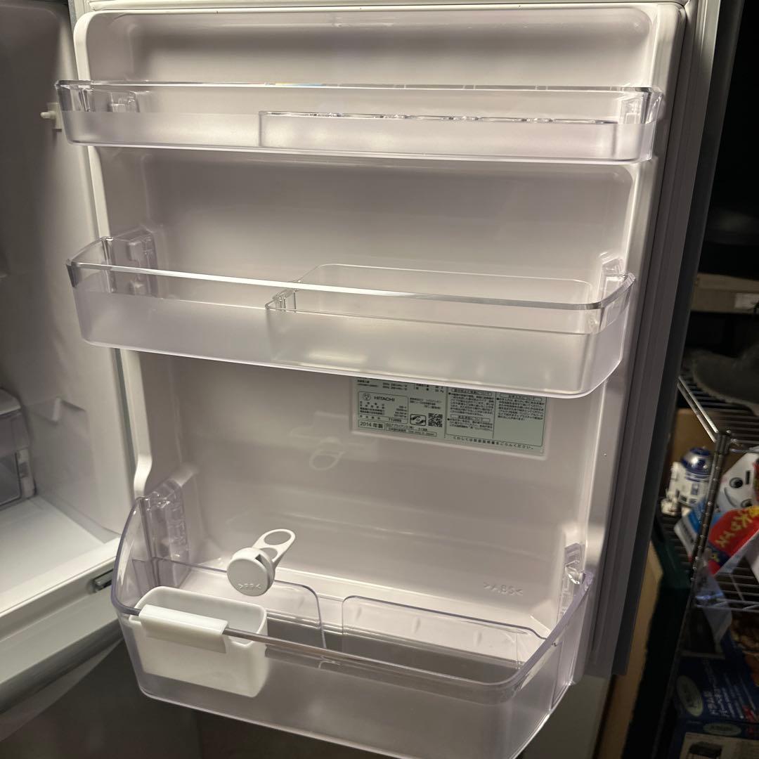 日立　ノンフロン冷蔵庫　R-27EV 2014年製　HITACHI 冷蔵庫　家電