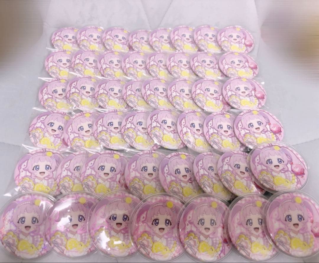 ひみつのアイプリ 青空ひまり アニメージュ 缶バッジ 42個