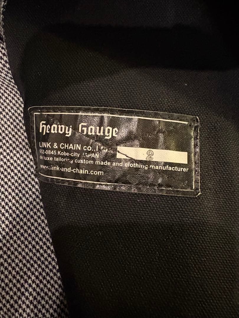 lynch silversmith heavy gauge ライダースジャケット