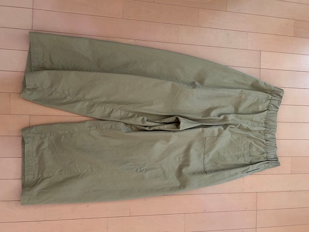 SageNation ボックスプリーツパンツ