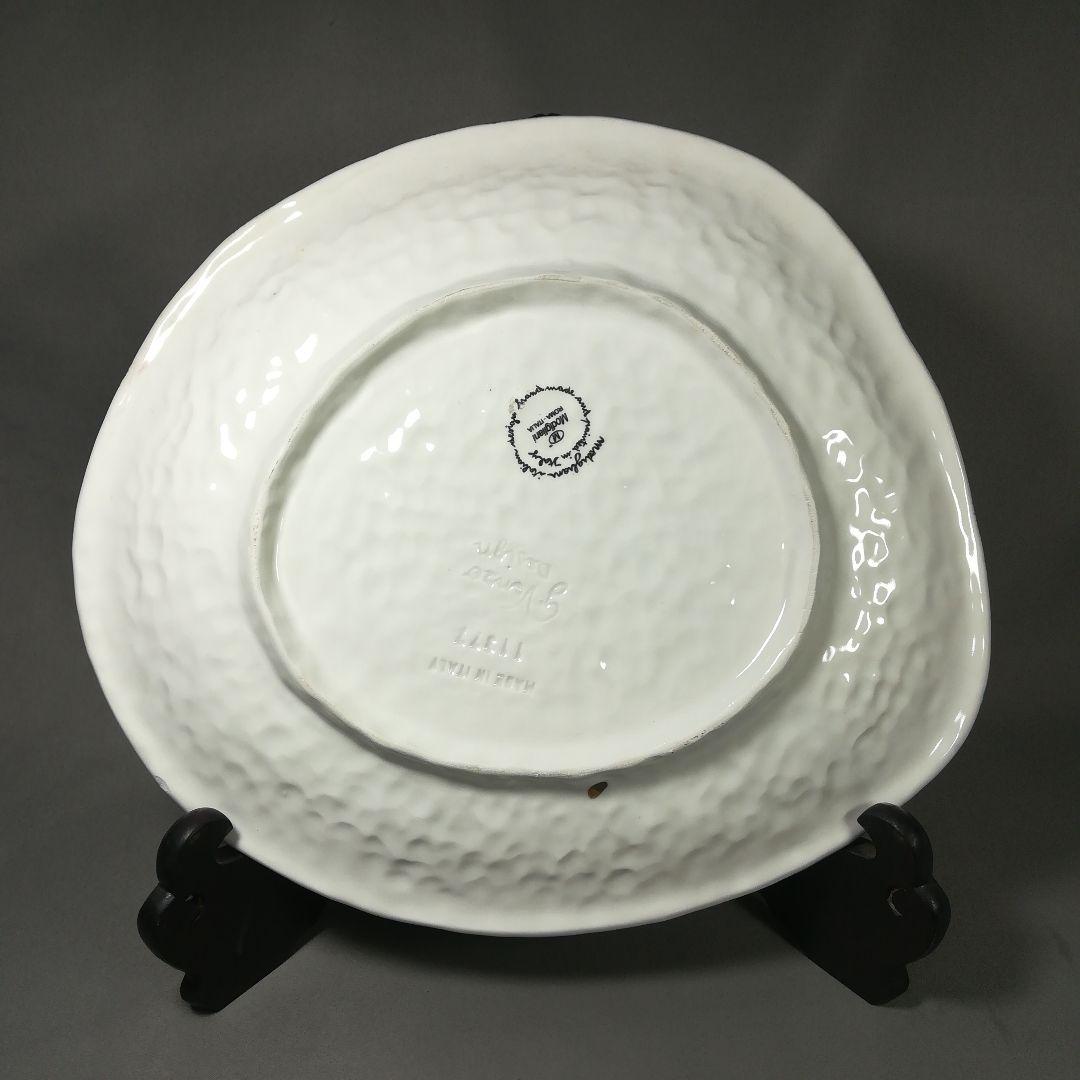 イタリア陶器　モディリアーニ　modigliani　飾り皿　魚　プレート