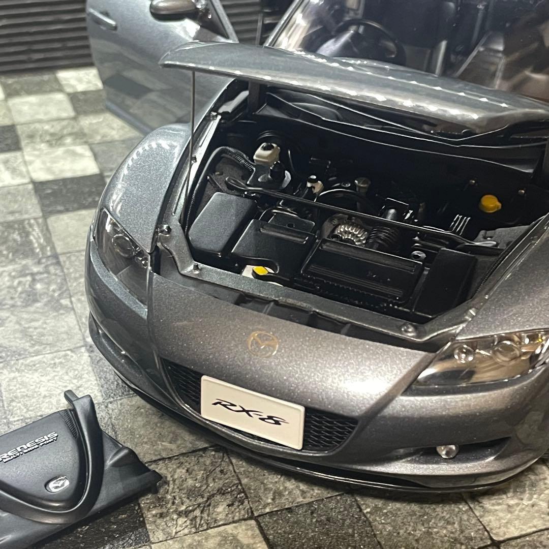 1/18 AUTOart マツダ RX-8 タイプS ギャラクシーグレーマイカ
