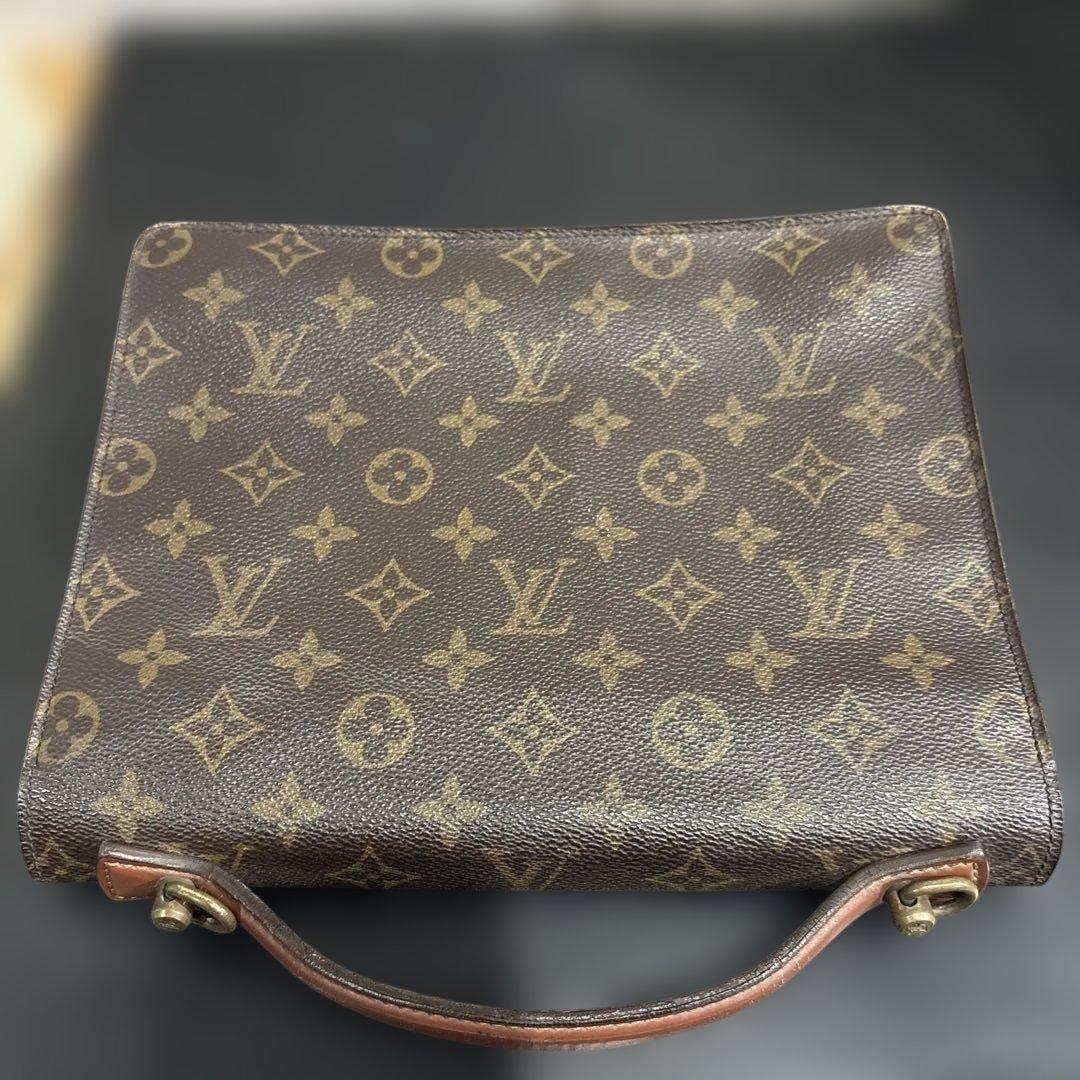 ⚫️ヴィンテージ⚫️ルイヴィトンモノグラム・モンソー　バック　訳ありジャンク