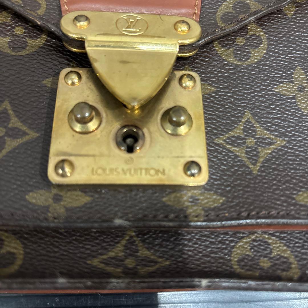 ⚫️ヴィンテージ⚫️ルイヴィトンモノグラム・モンソー　バック　訳ありジャンク