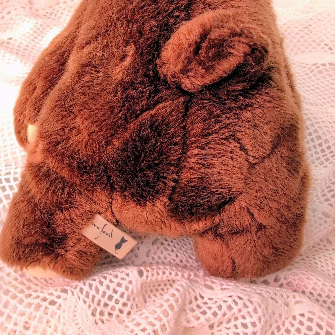 モンスイユ マレーちゃん　くま　ヒグマ　ぬいぐるみ　25cm