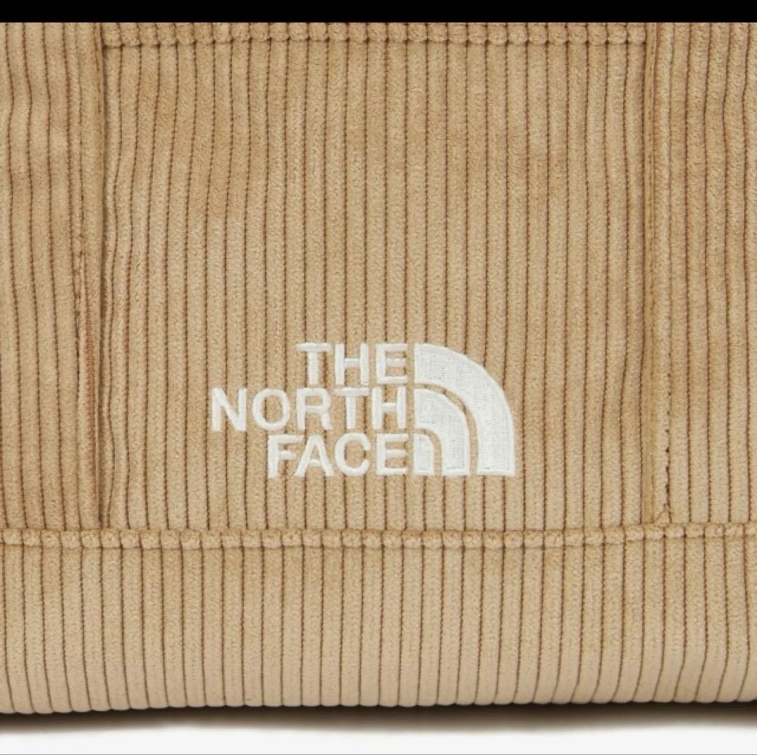 THE NORTH FACE コーデュロイ　ショルダートートバッグ ベージュ