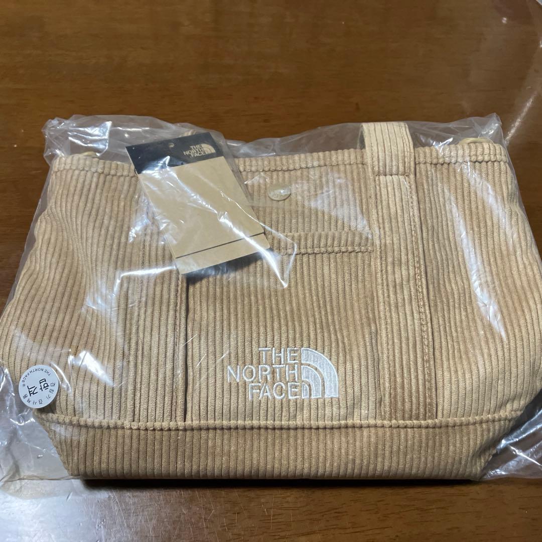THE NORTH FACE コーデュロイ　ショルダートートバッグ ベージュ