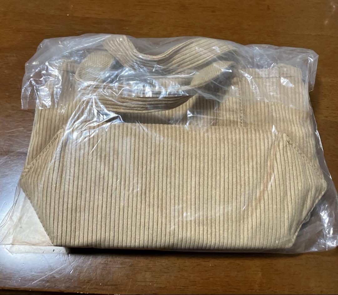 THE NORTH FACE コーデュロイ　ショルダートートバッグ ベージュ