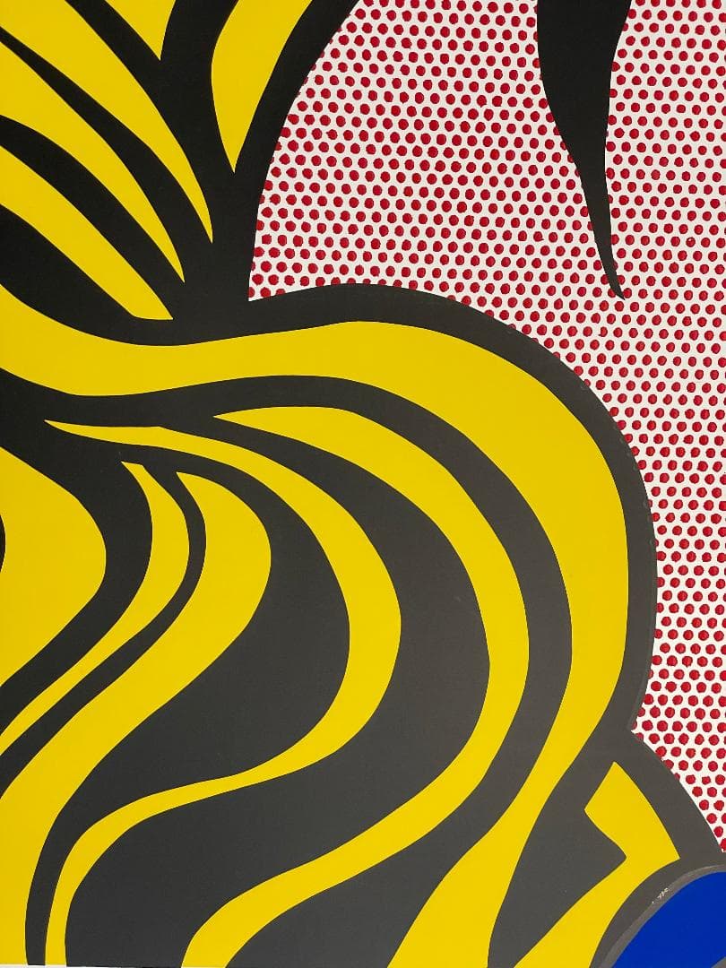 ロイ・リキテンスタイン シルクスクリーンポスター　Kiss V 1964