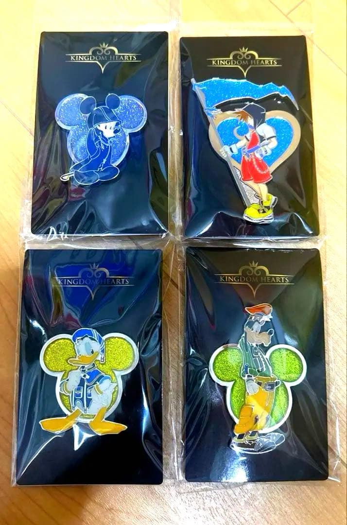 キングダムハーツ ロフト ピンズ 4種類セット