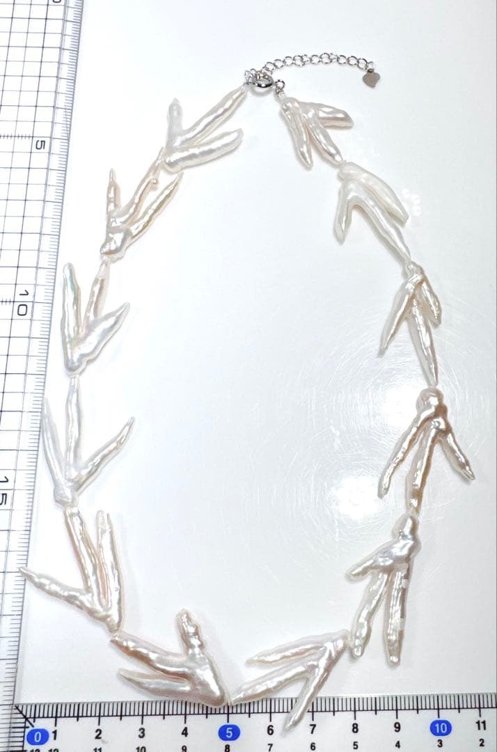 バロック淡水パールネックレスNO25-2295