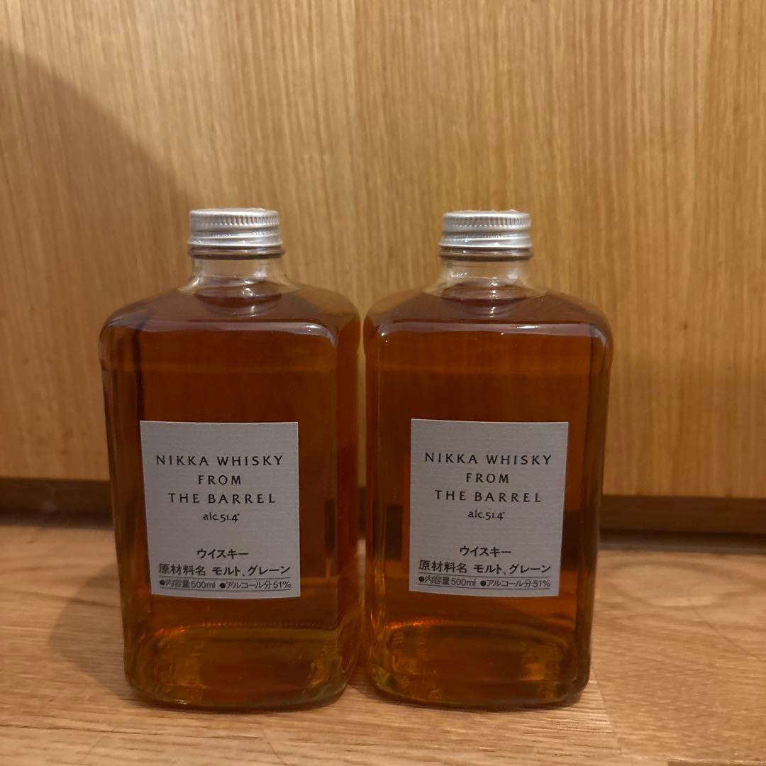 フロムザバレル500ml 2本セット　nikka ウイスキー