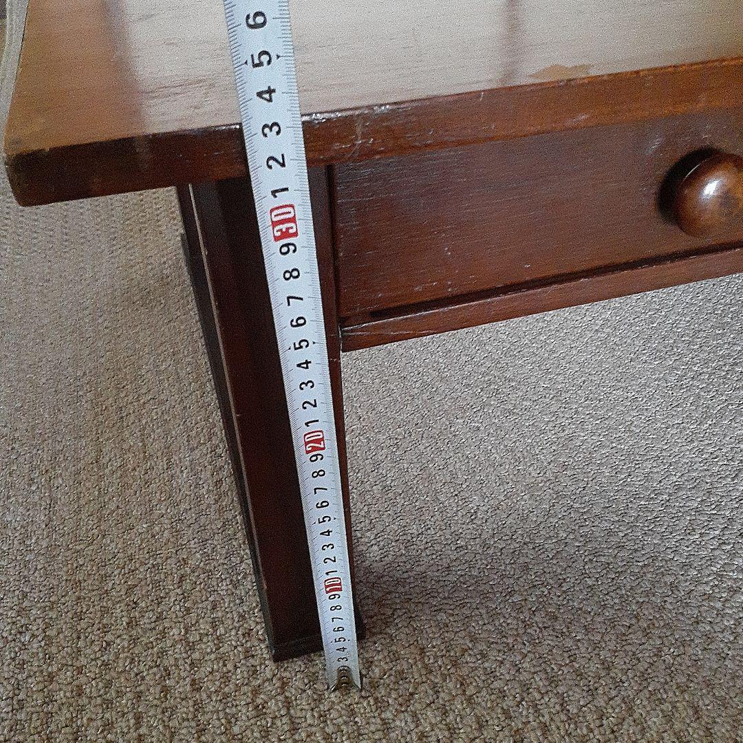 文机　木製机　古道具　古民家　ローテーブル