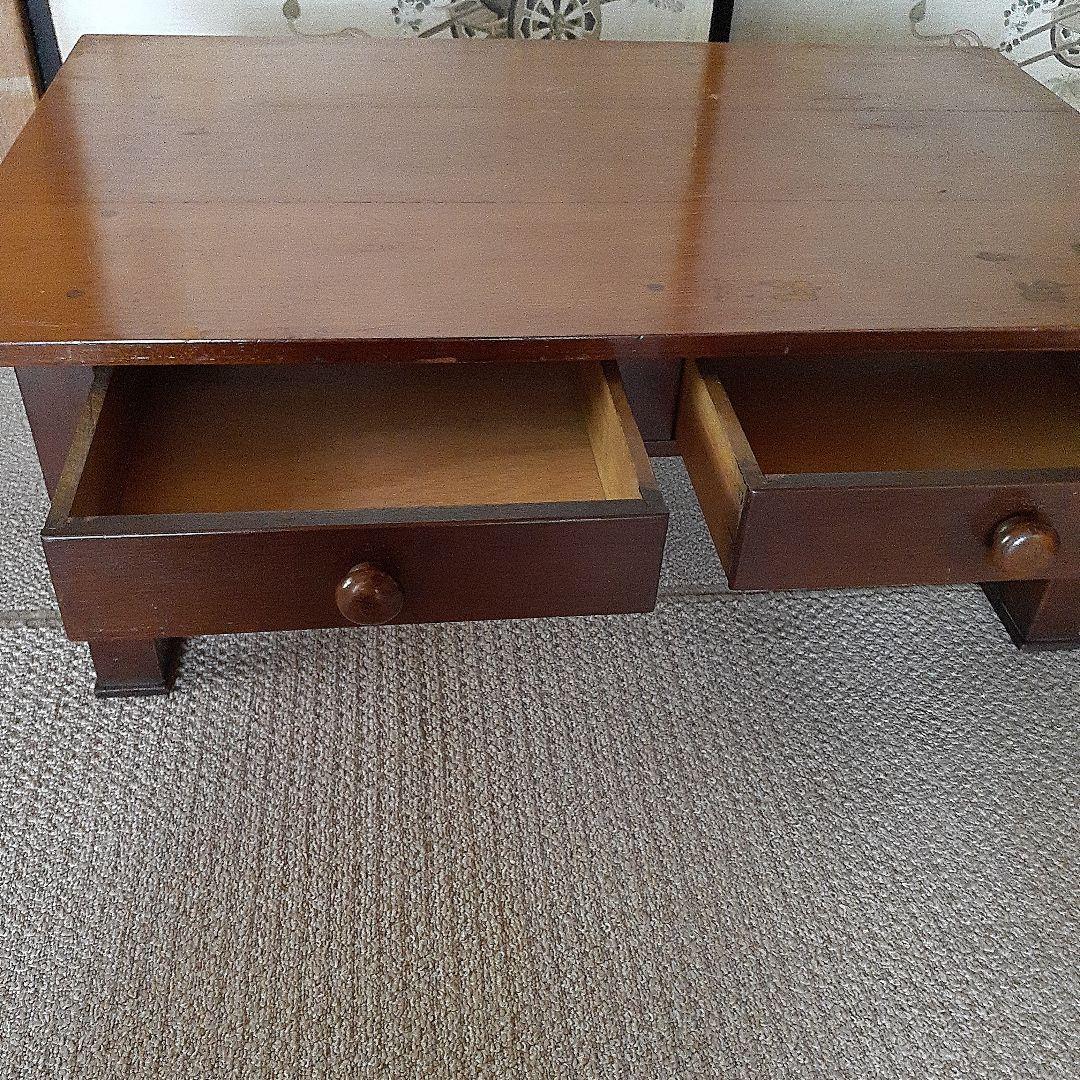 文机　木製机　古道具　古民家　ローテーブル