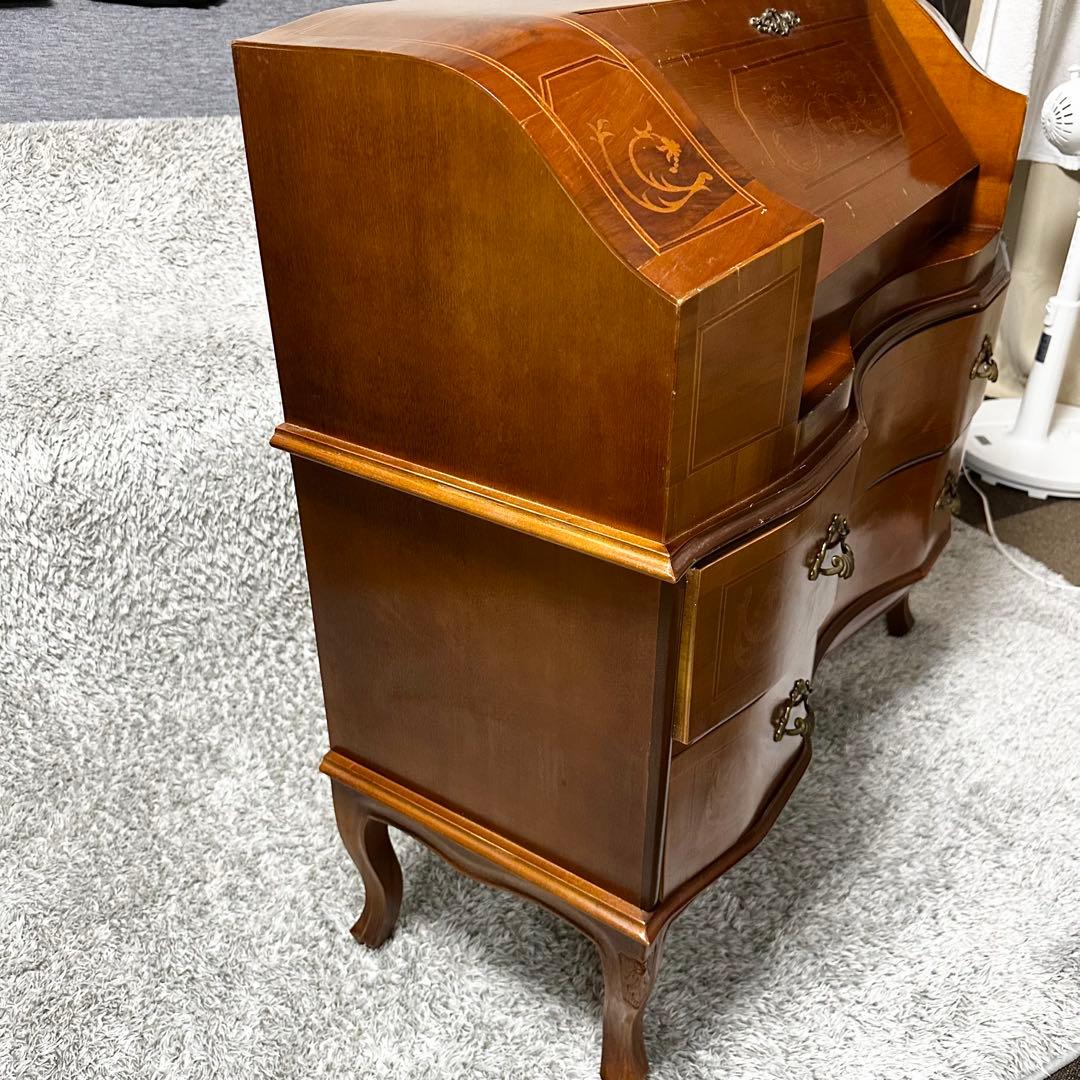 Tarocco ライティングビューロー　キャビネット　イタリア製　象嵌 猫脚