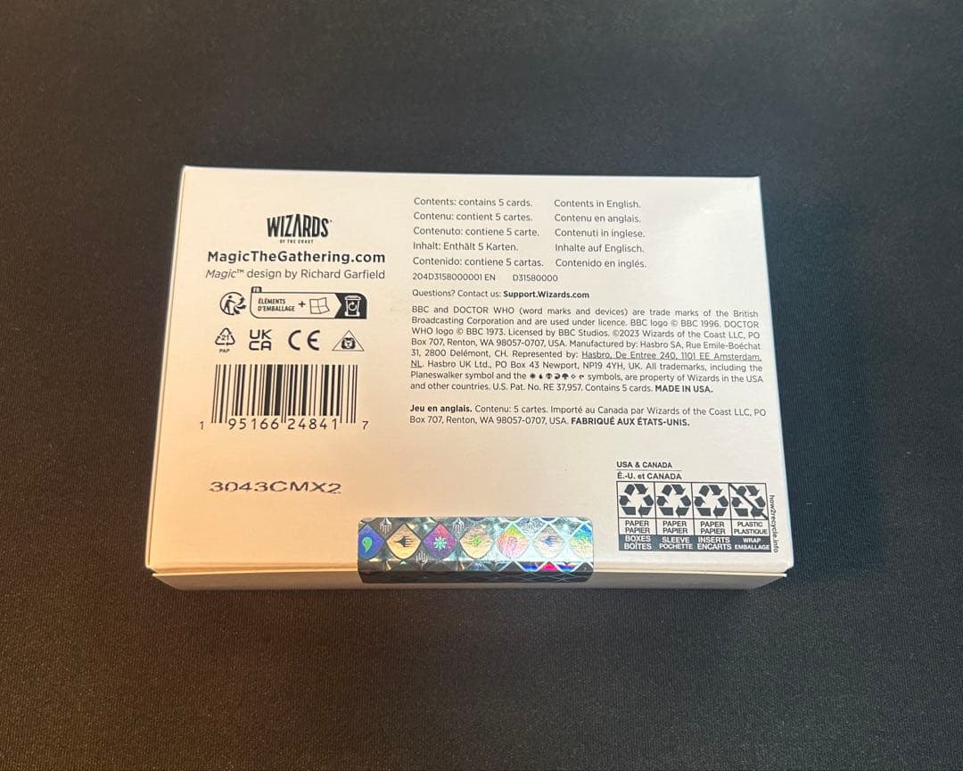 MTG Doctor Who: The Weeping Angels１箱