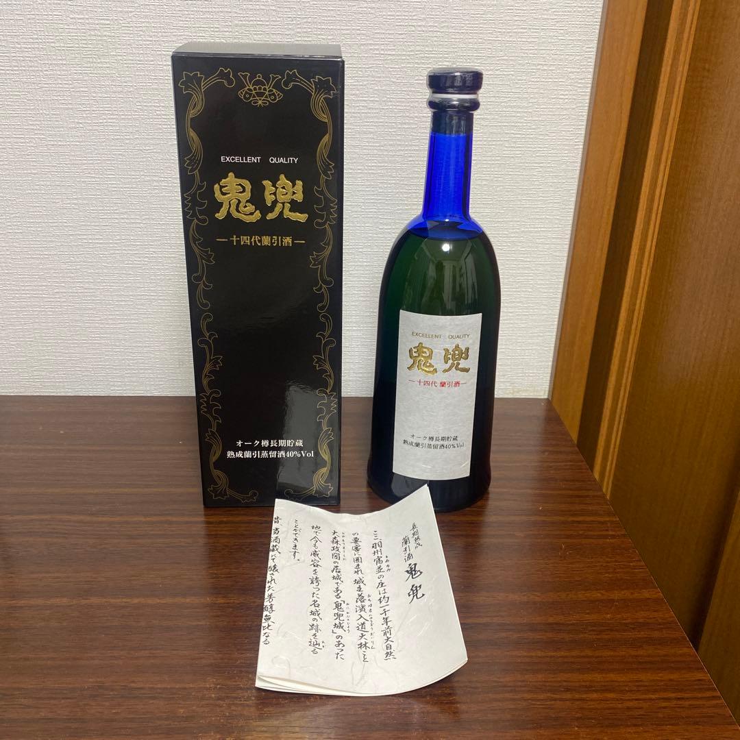 高木酒造 十四代 鬼兜 蘭引酒 熟成 純米焼酎 40度 720ml 新品　未開封
