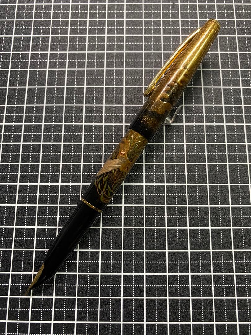 PILOT 國光会　三日月と鷺　万年筆　字幅Script