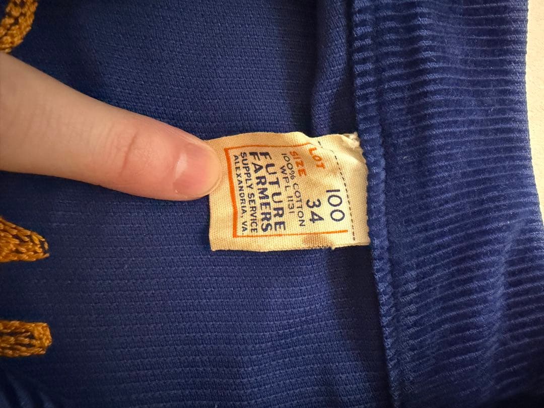 FFA ネイビージャケット サイズ34