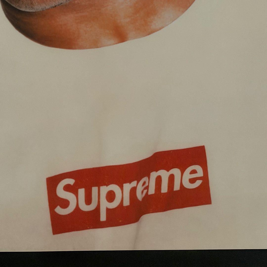 ⭐️正規品AW07 Supreme × Mike Tyson ポスター中古 美品♪