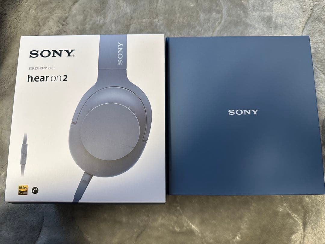 SONY h.ear on 2 /MDR-H600A/ムーンリットブルー/美品