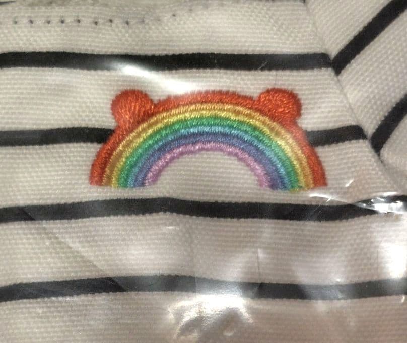 リラックマ 友の会　ボーダーシャツとデニムパンツ 着せ替え服