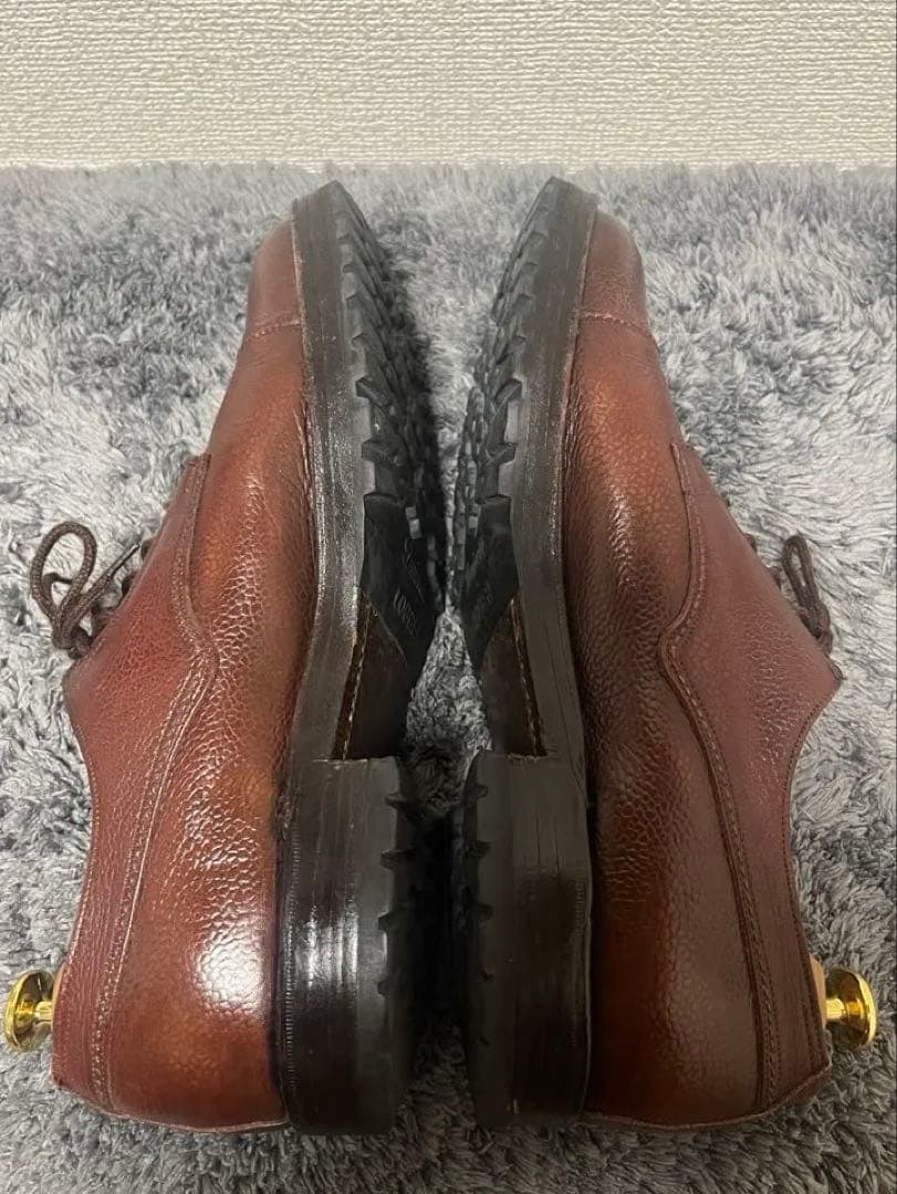 ケンゴン？ CROCKETT&JONES ブラウンレザーシューズ　UK7 1/2