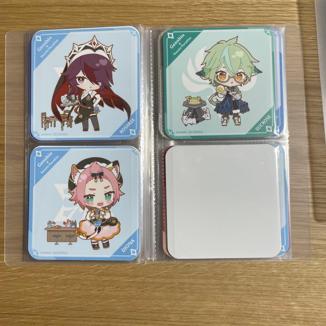 原神 スイパラコラボ 1-3弾 SDコースター コンプリートセット(バラ売不可)