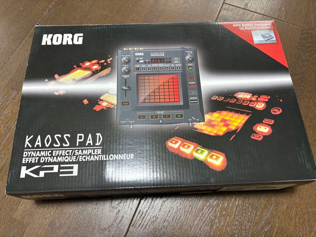 KORG KAOSS PAD ダイナミックエフェクトサンプラーKP3動作確認済
