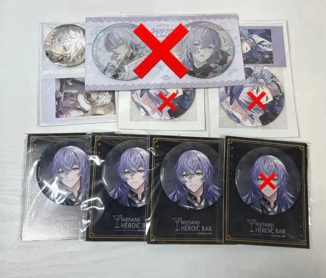 にじさんじ 缶バッジ まとめ売り 星導ショウ多め