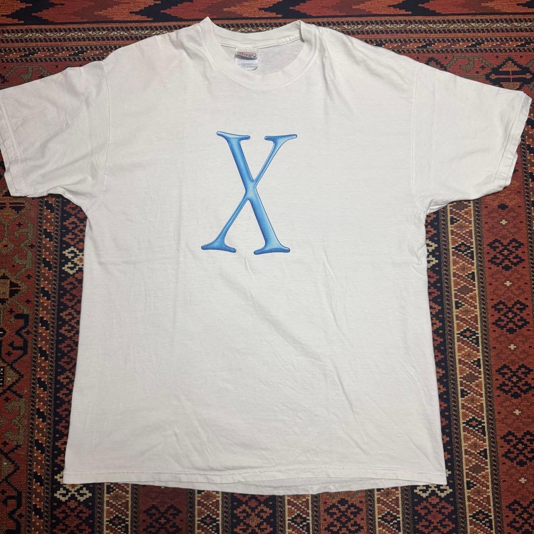 90s 00sApple アップル Mac X vintage Hanes 両面